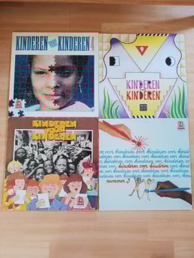 Kinderen voor kinderen 4 lp's