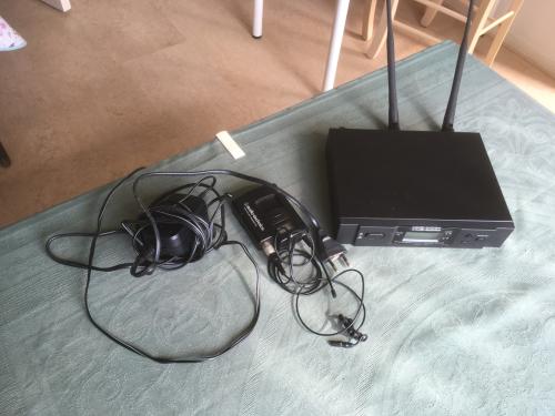 Zenderset met microfoon Audio-technica