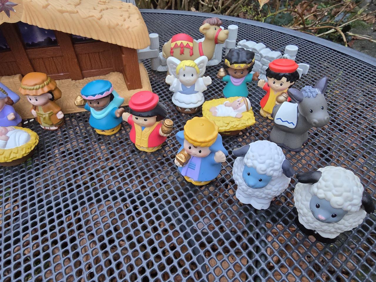 Fisher-Price  Little People   KERSTSTAL