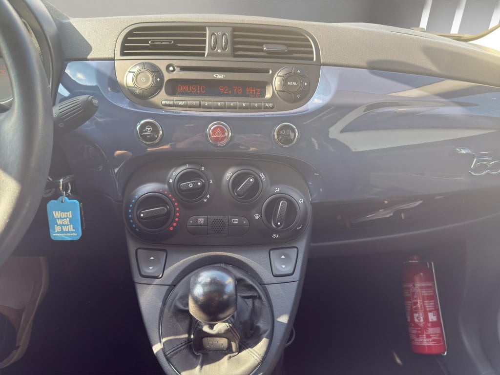 Fiat 500 1.2 lounge | airco | panorama dak | l.m. velgen | parkeersensors |