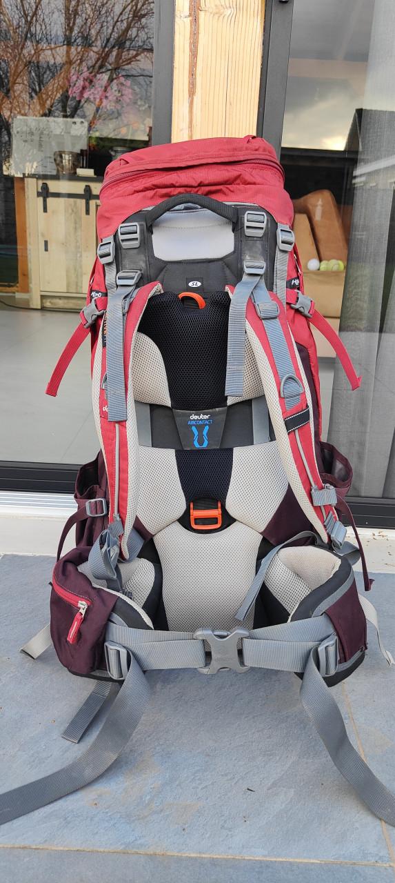 Backpack 55+15 liter