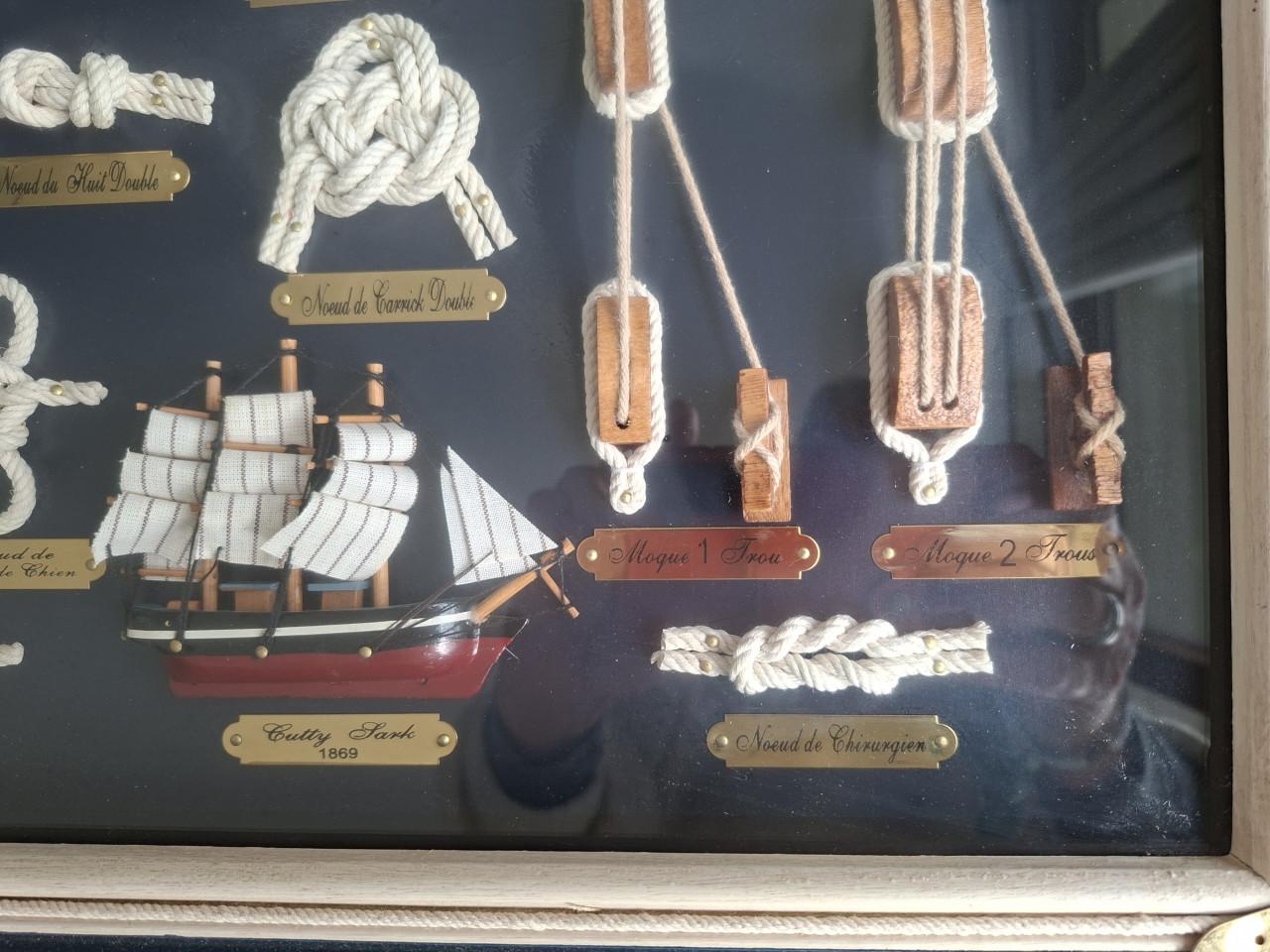 Diorama knopenbord Cutty Shark
