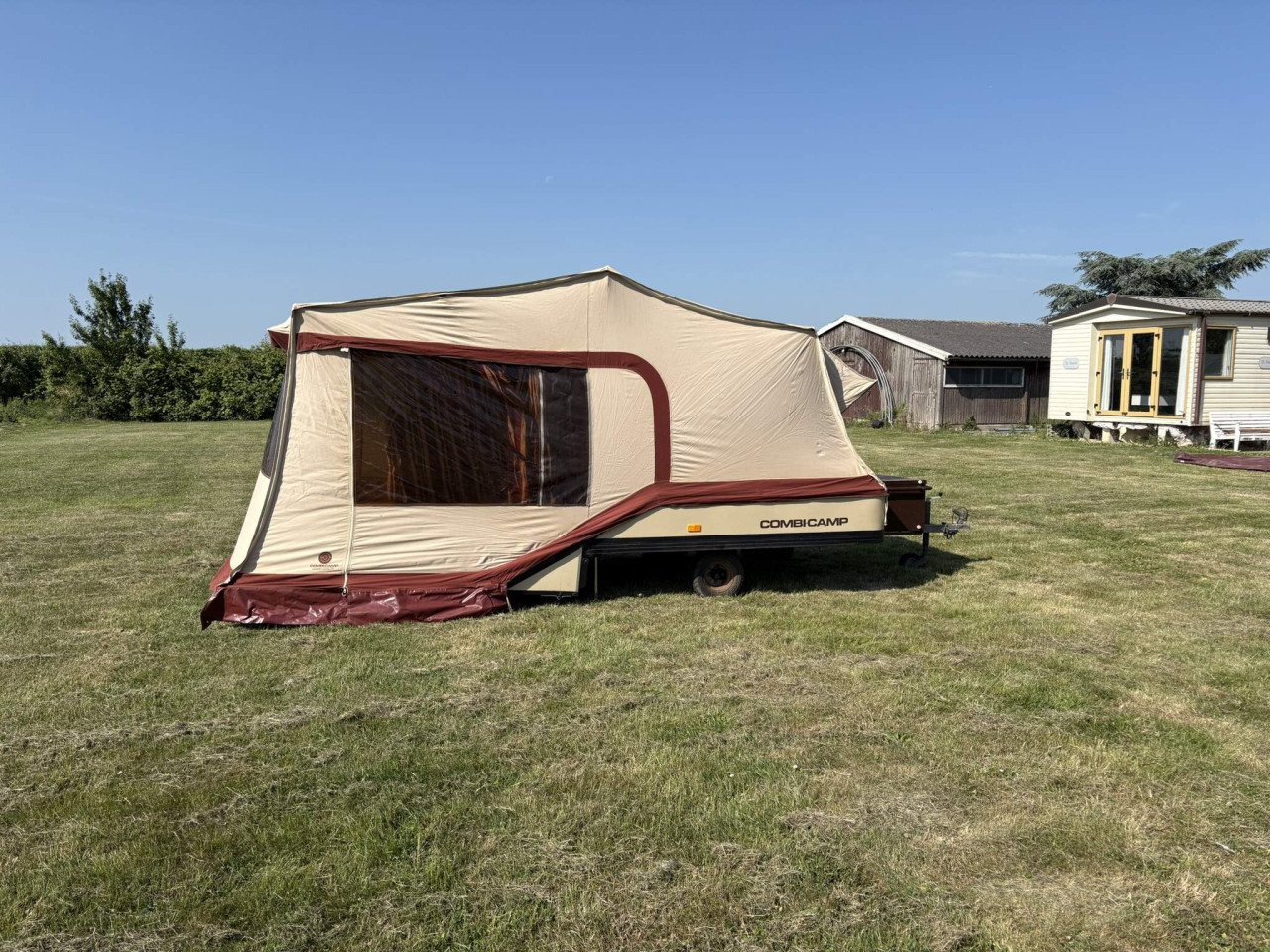 Vintage vouwwagen CombiCamp Easy