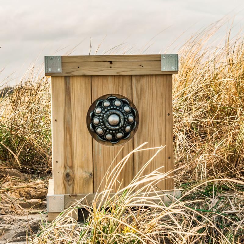 10jarige Jubileumactie - Zeeuwse knop bloembak L45 x B48 x H55