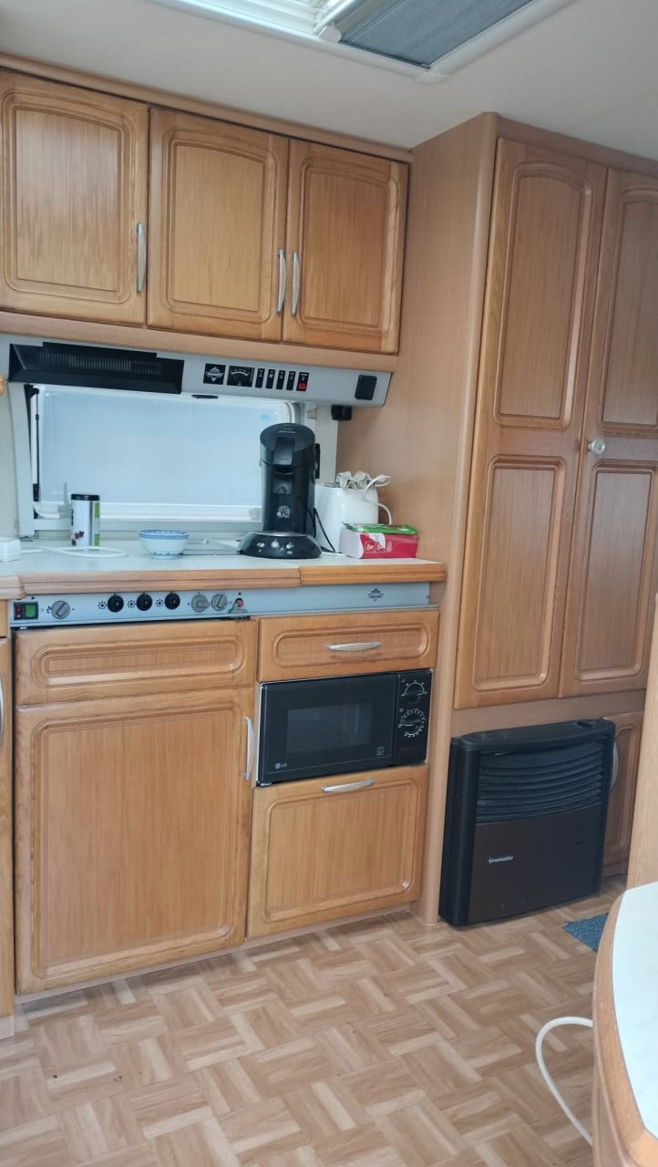 Hobby Prestige 540 (2000) met voortent