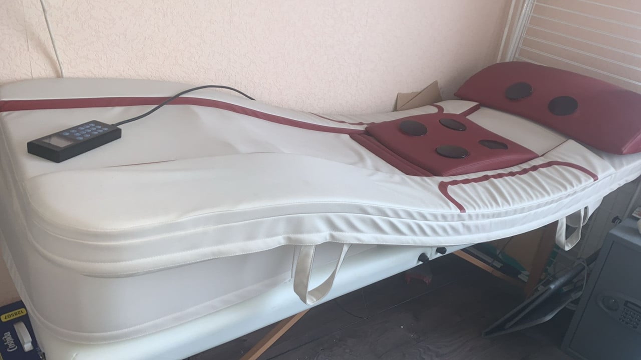 Massage matras en tafel