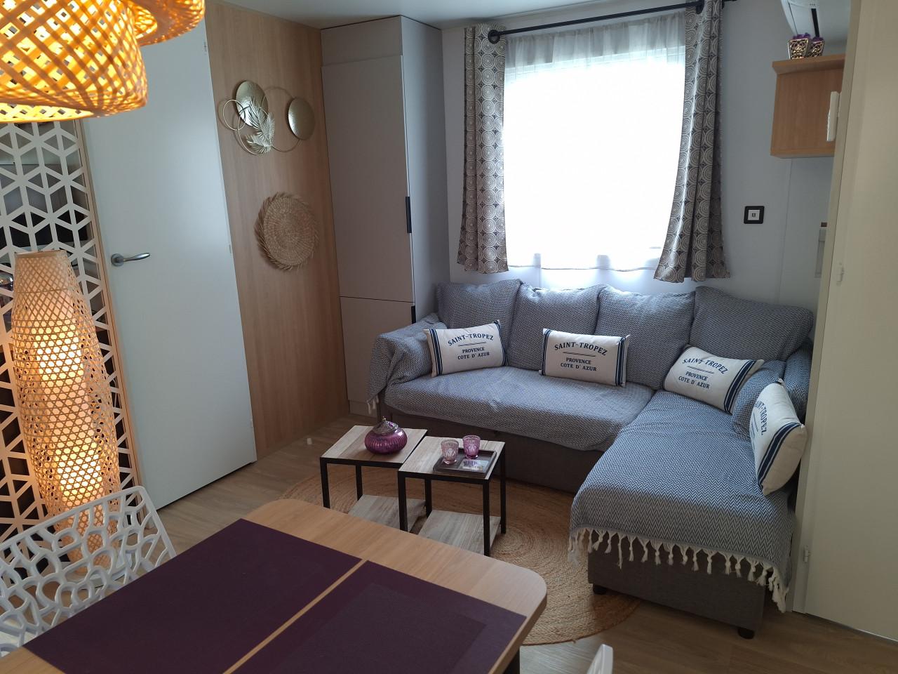 Te huur zeer mooie mobilhome in Frejus camping St Aygulf Plage