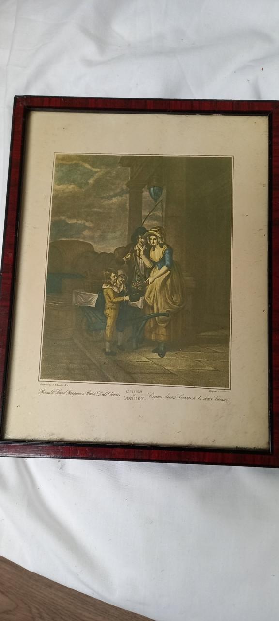 ENGELSE ZEEFDRUKKEN IN LIJST