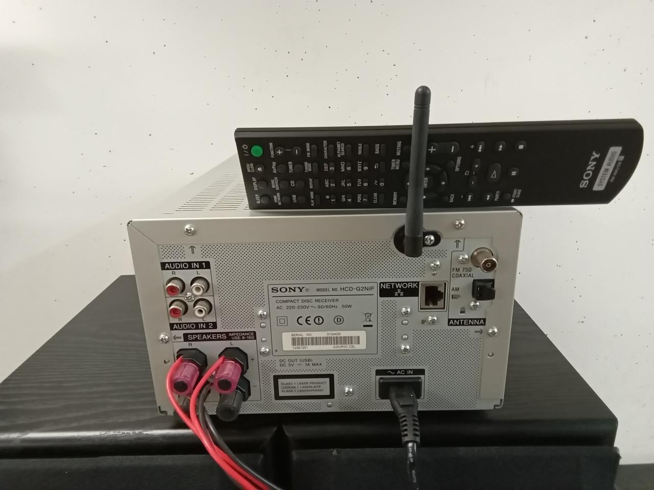 Sony cd mp3 receiver enz