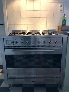 Boretti gasfornuis met toebehoren