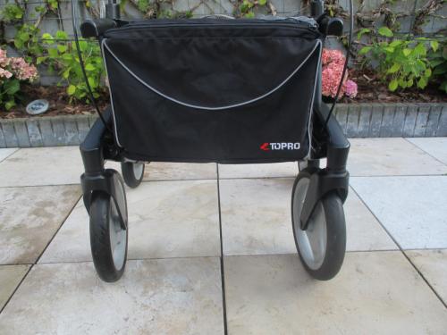 Zgan Topro Olympos opvouwbare lichtgewicht rollator met grote Softwielen