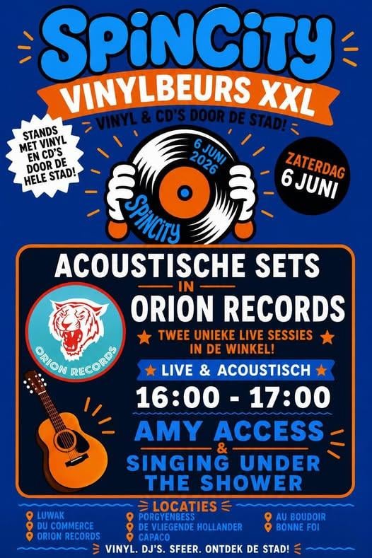 Vinylbeurs XXL (Spincity) in Terneuzen.