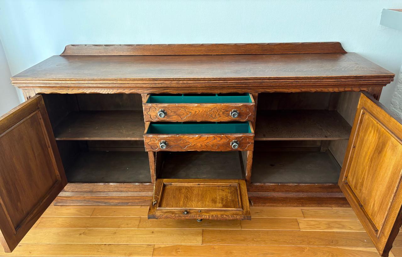 Dressoir, donker eiken