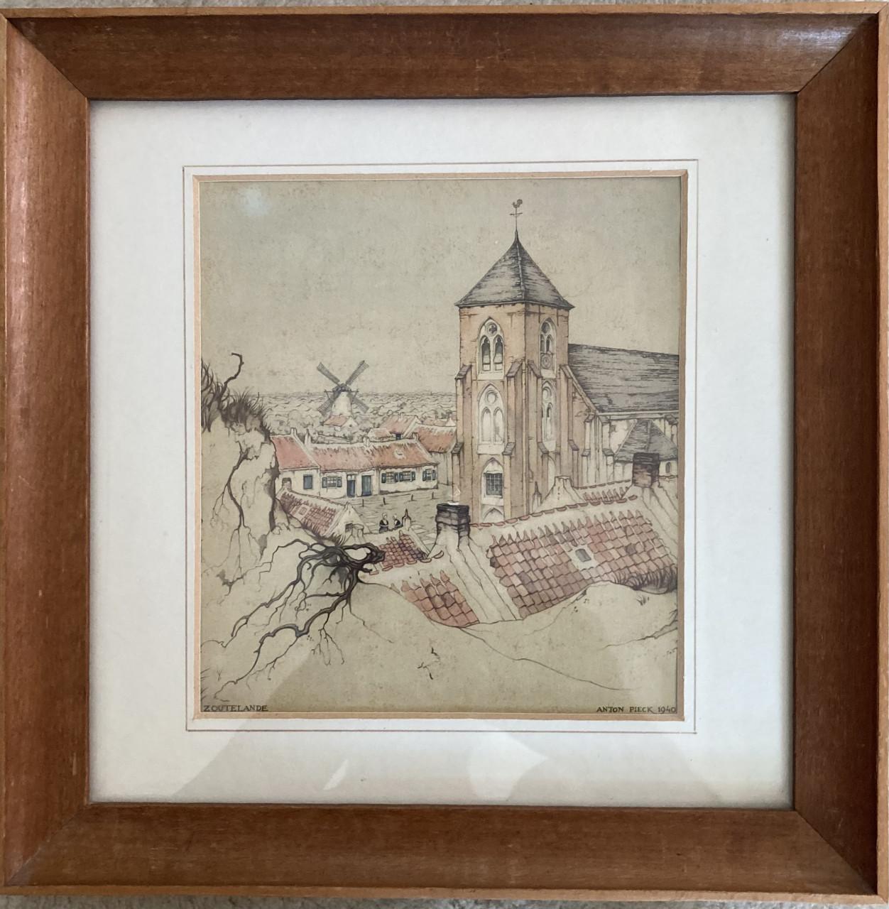 Anton Pieck Zoutelande 1940
