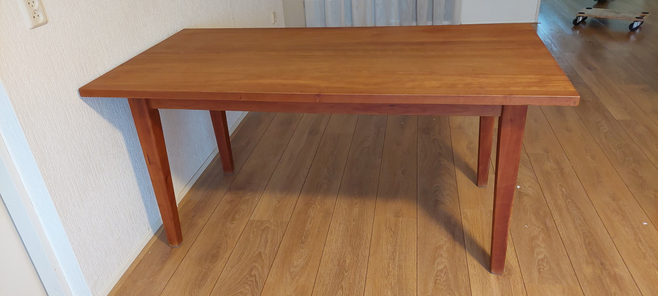 Massief kersen eettafel 80x160