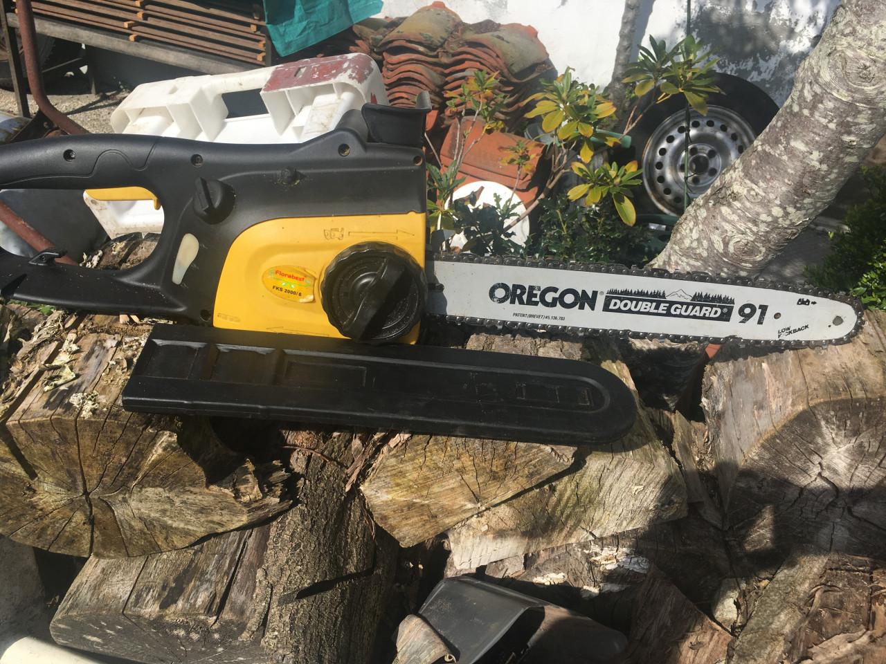 Elektrische kettingzaag florabest fks 2000/6 zaagblad 40 cm