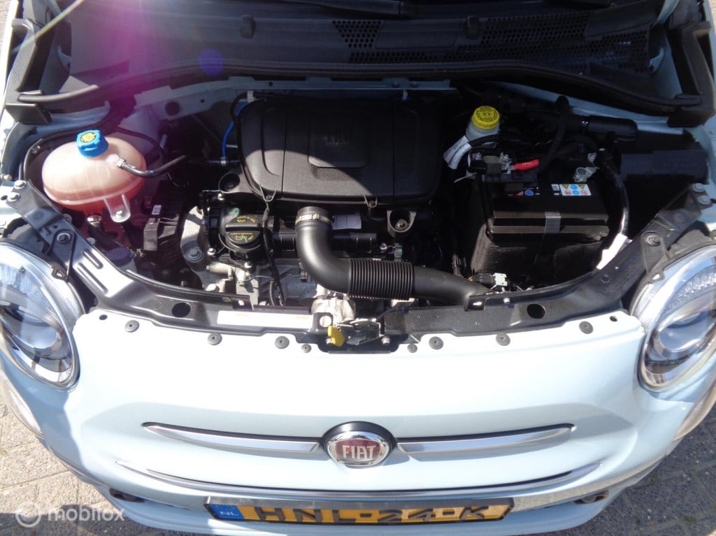 Fiat 500 C 1.0 hybrid launch edition/airco/16''lm velgen/half leer/1st eig/