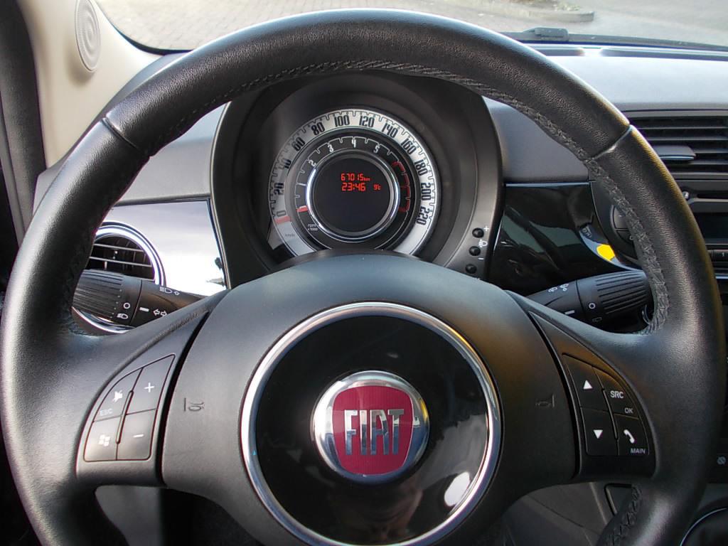 Fiat 500 0.9 twin-air 63kw lounge airco, panorama dak