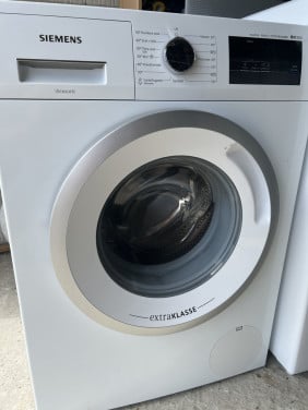 Siemens Wasmachine 8 kg. 1400 toren als nieuw weinig gebruikt brandschoon