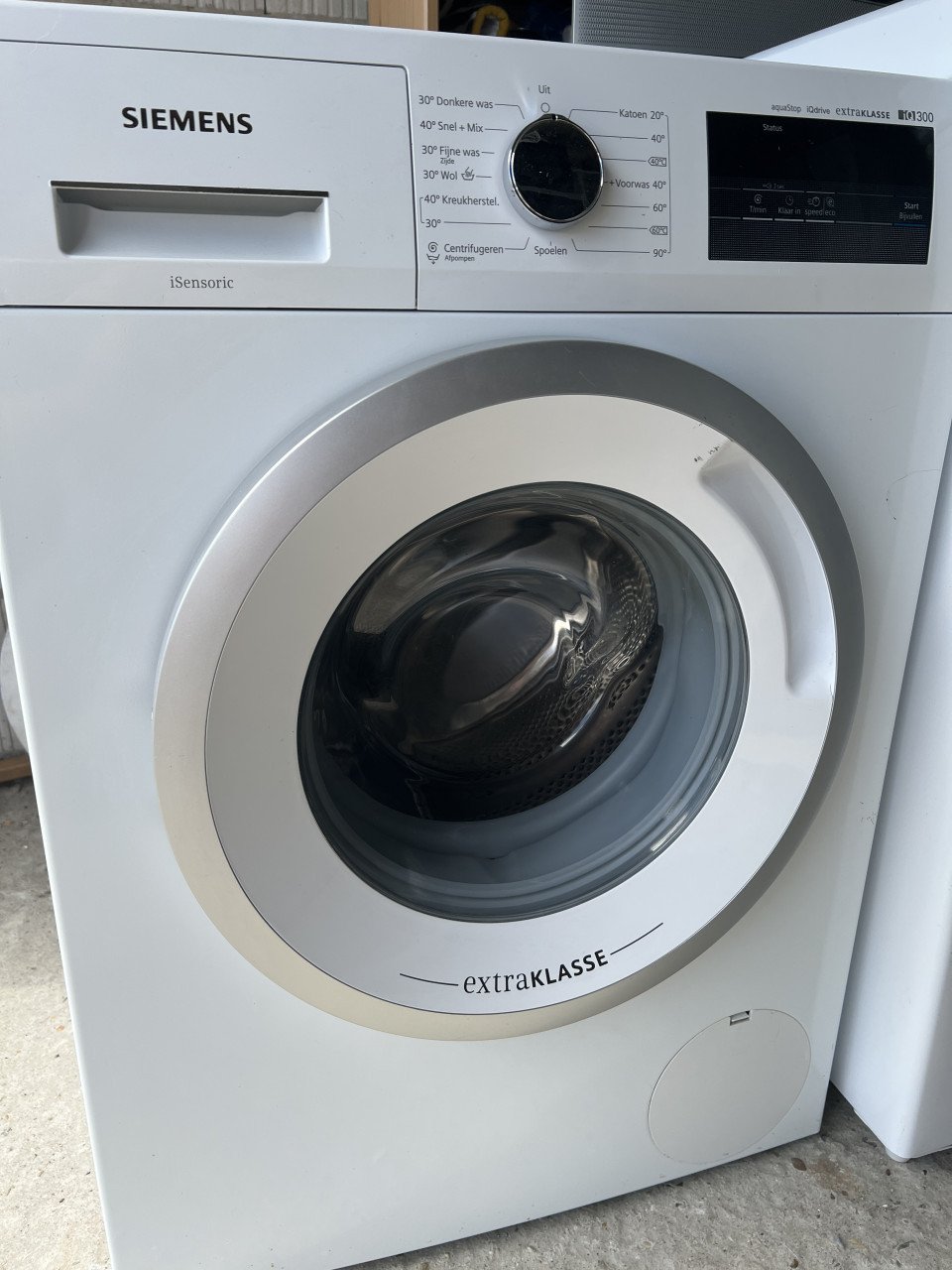 Siemens Wasmachine 8 kg. 1400 toren als nieuw weinig gebruikt schoon