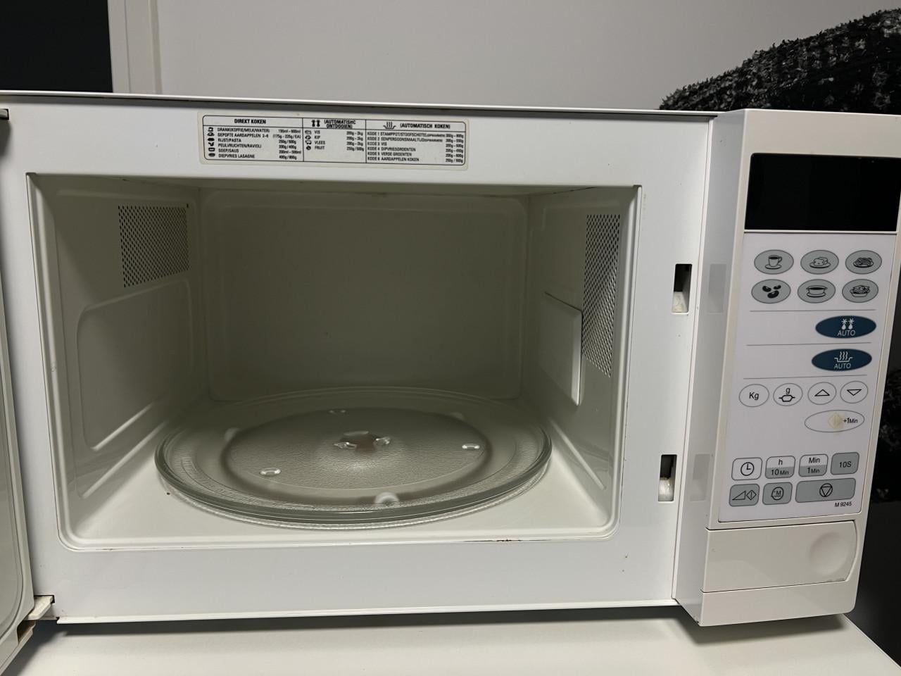 Als nieuwe krachtige Magnetron 1000 W met groot glas plateau