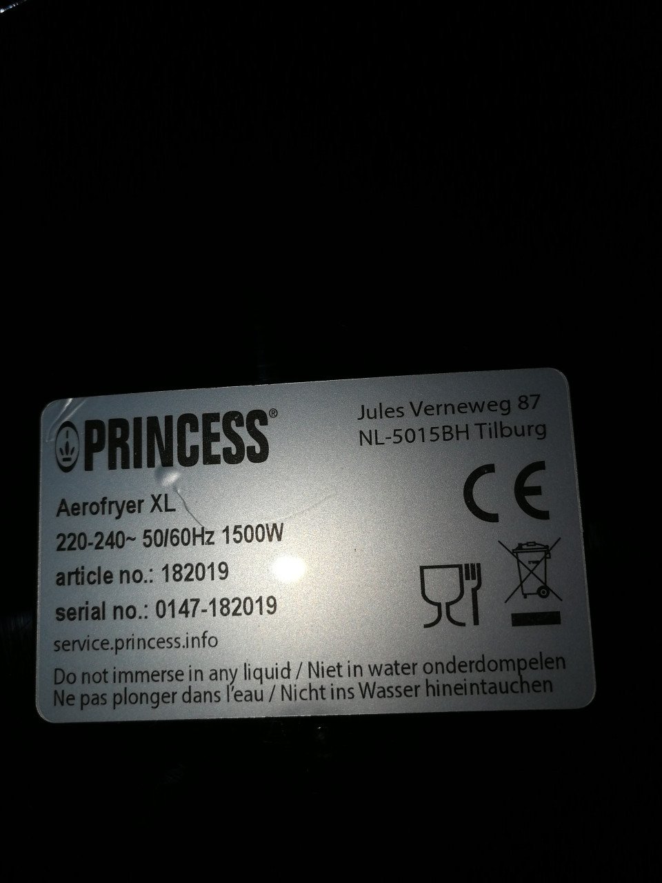 Airfryer "Princess"