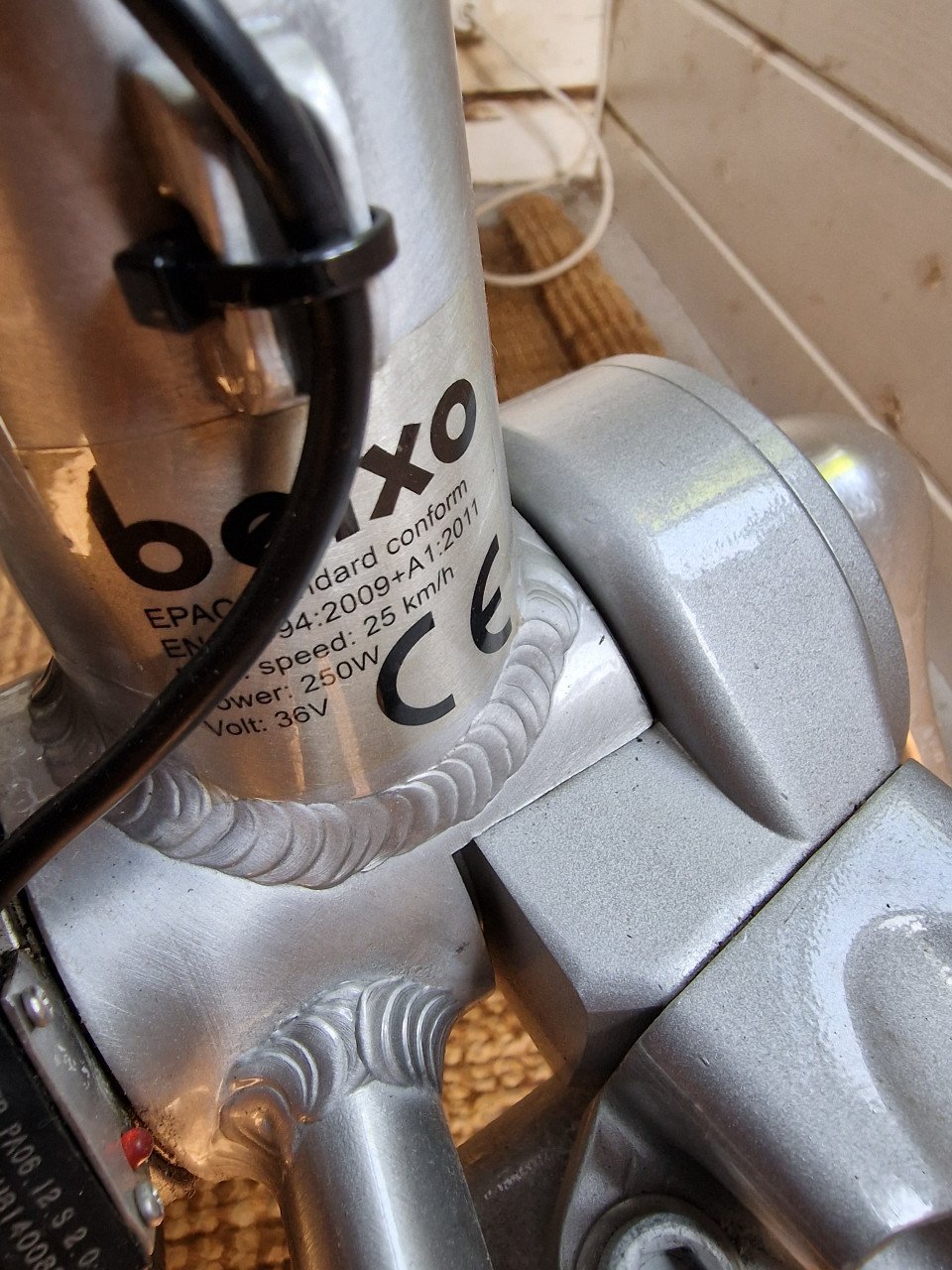 Electrische Beixo vouwfiets te koop