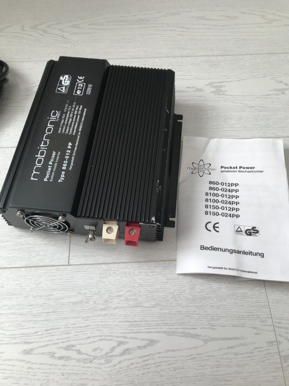 Omvormer 12V naar2 30V