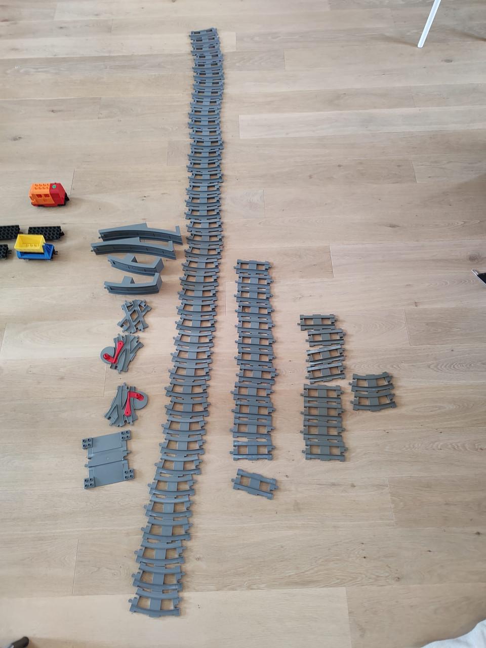 LEGO Duplo 10508 Treinset inclusief extra trein en rails