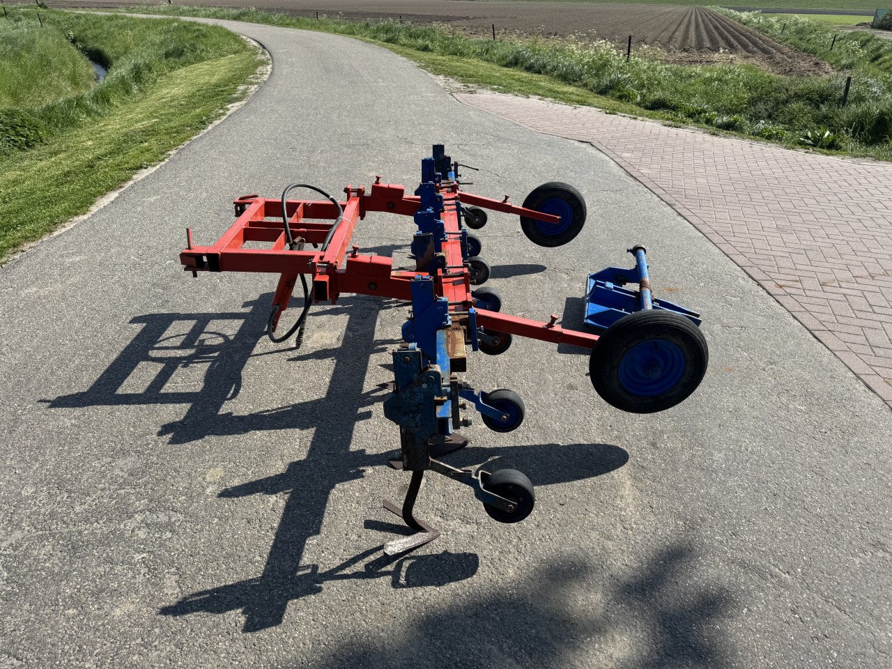 6 rijen 7 elementen Hak schoffelmachine