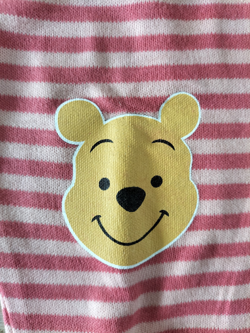 Disney broekje Winnie the Pooh roze gestreept maat 74/80