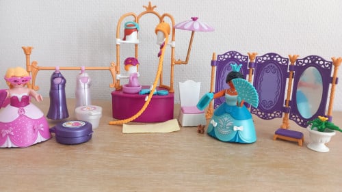 Playmobil koninklijke kleed en schoonheidssalon set 6850