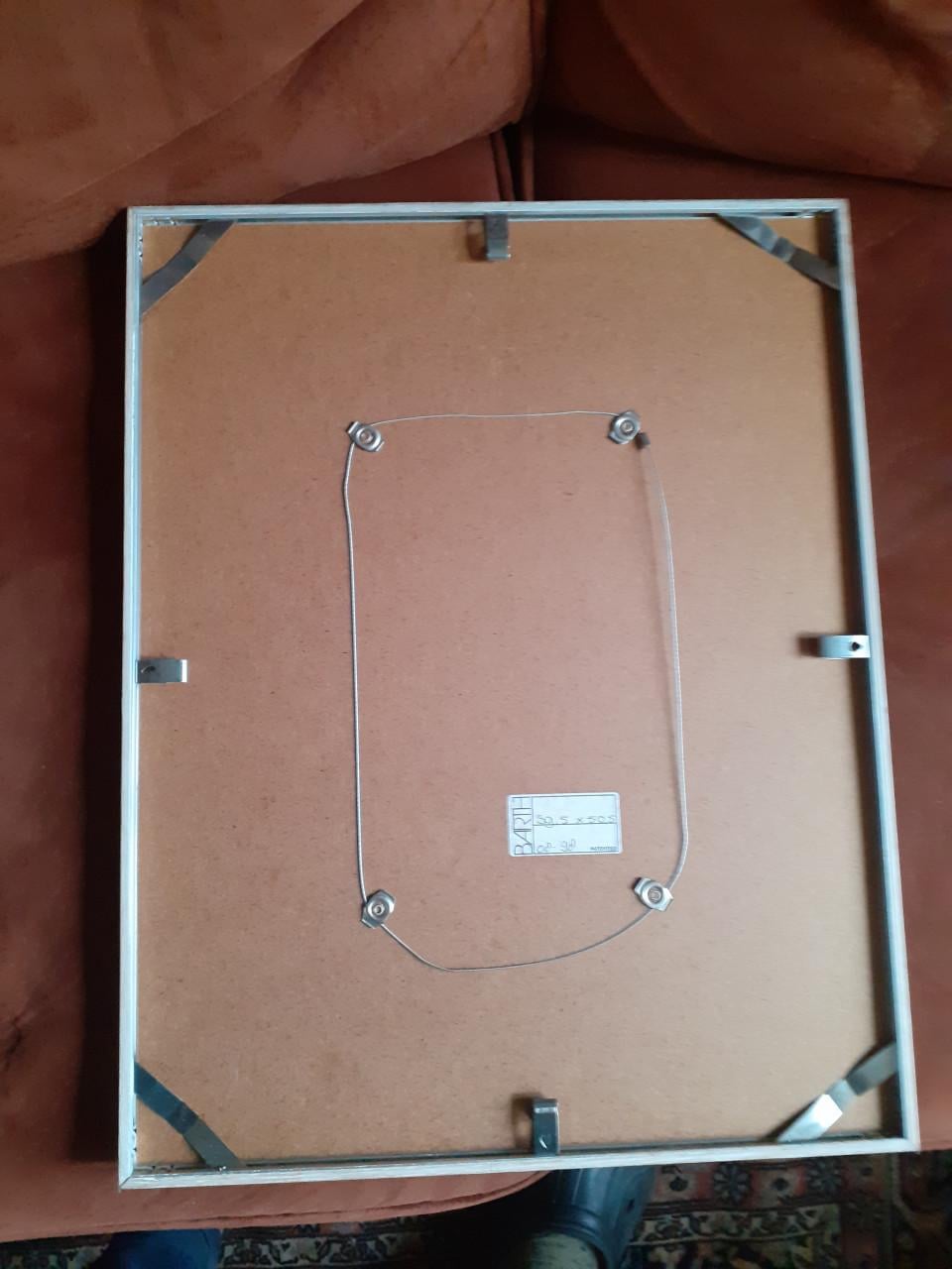 Leuk Schilderij " Oude Blauwe Deur " van Jopie Huisman. & Salvador Dali