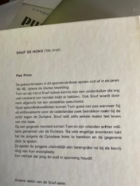 Snuf de hond