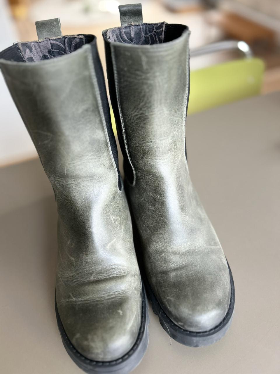 Fly London boots maat 39 in het groen