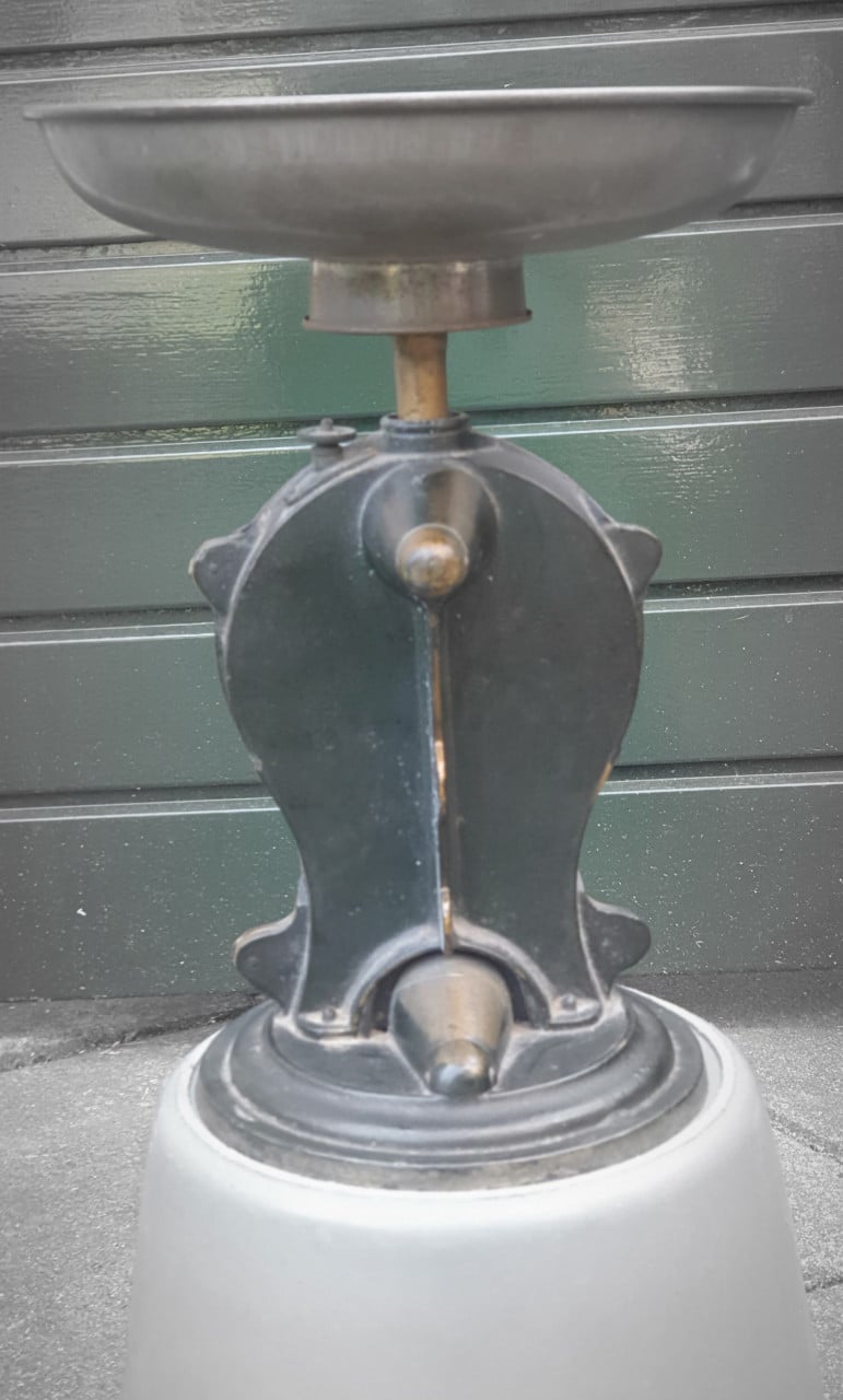 Engelse weegschaal rond 1900