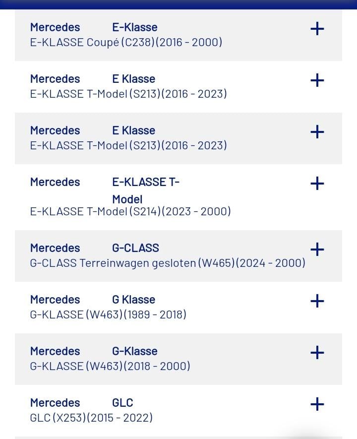 K&N luchtfilter Mercedes (NIEUW) 33-3068