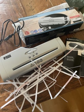 Papier vernietiger