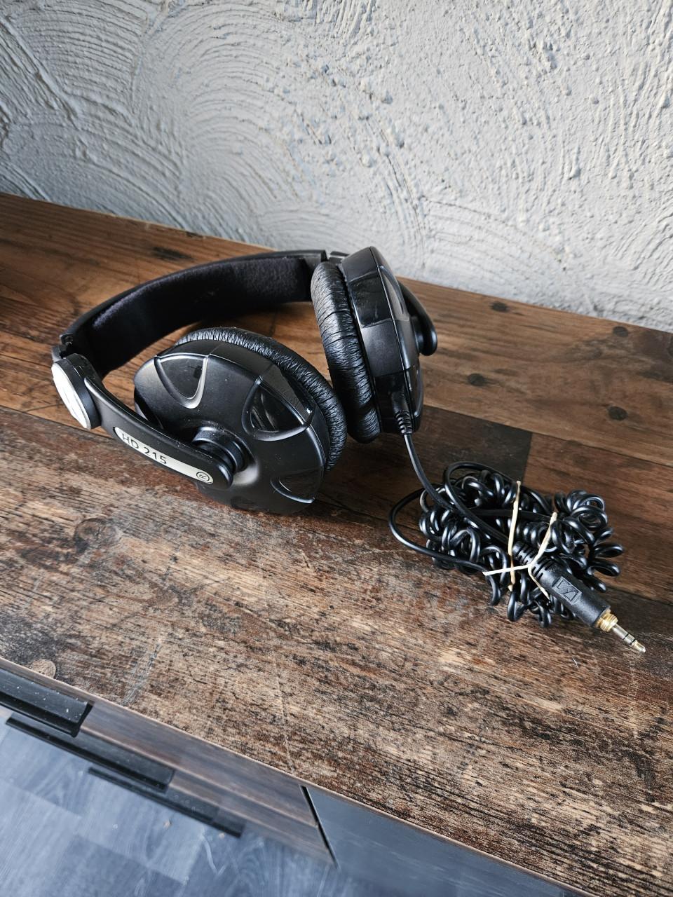 Werkend vintage Sennheiser HD 215 Hoofdtelefoon -