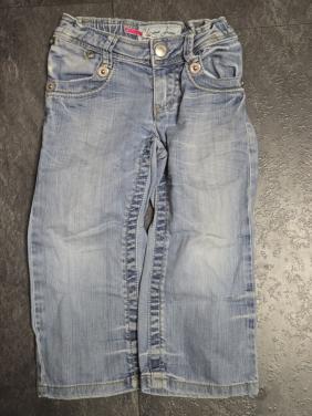 Lichtblauwe denim jeans voor meisjes van Vingino. Maat 2/92
