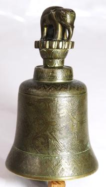 Antieke Bronzen Tempel Bel