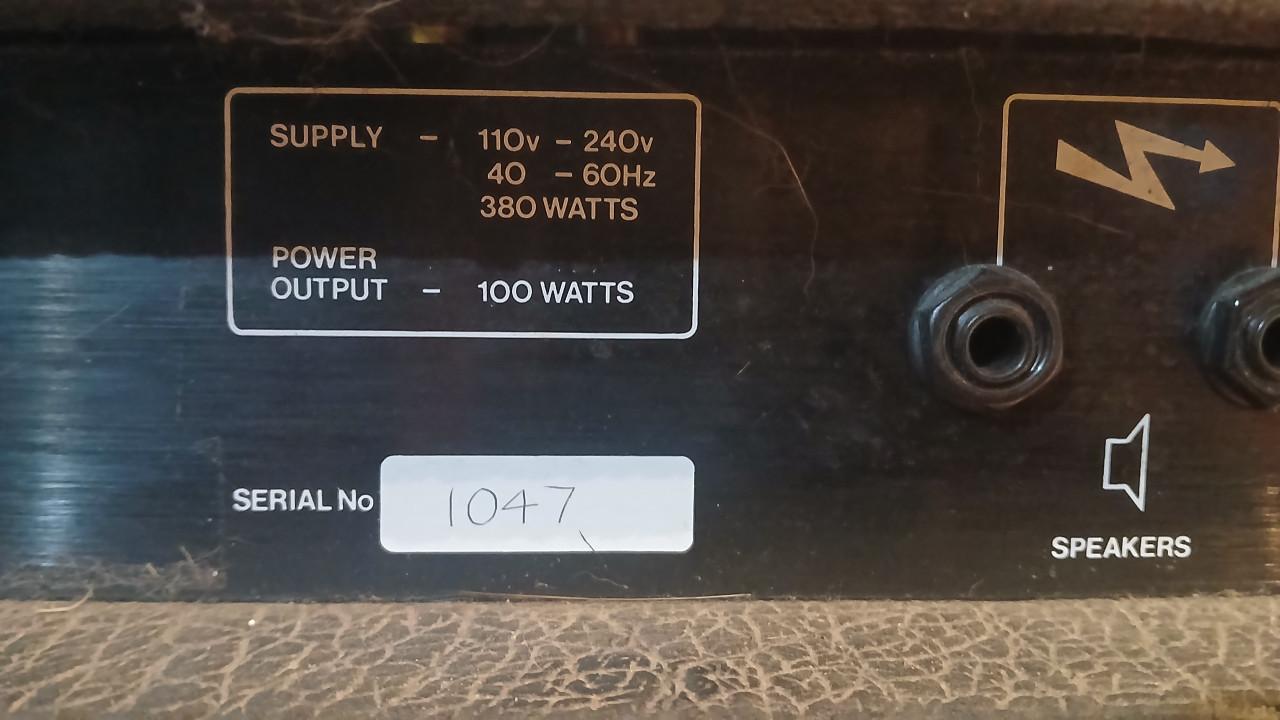 Laney pro-tube lead 100