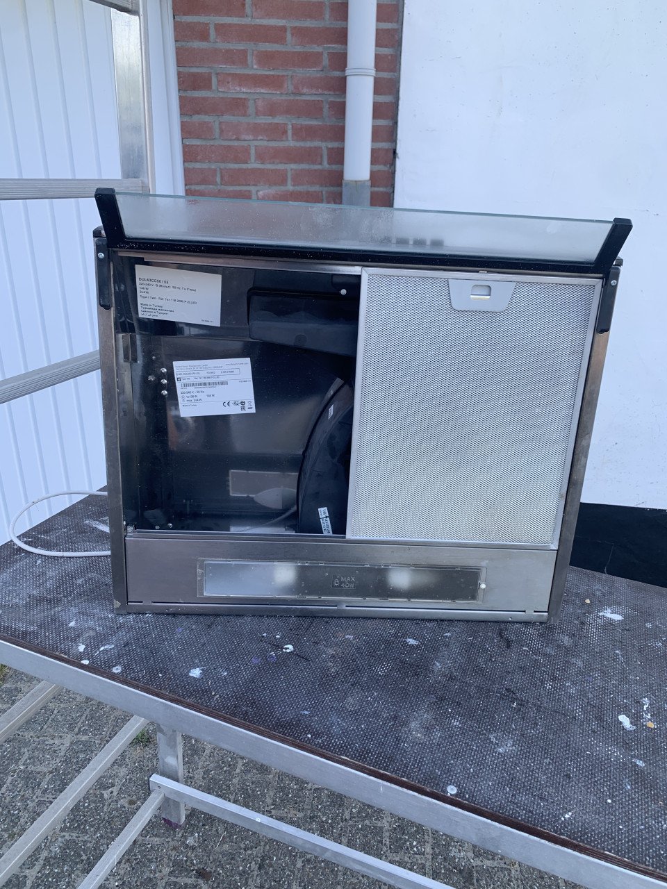 Afzuigkap keuken