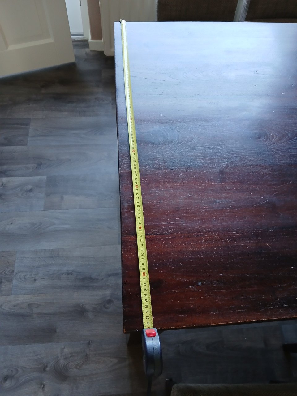 Teakhouten eettafel 180 x 90