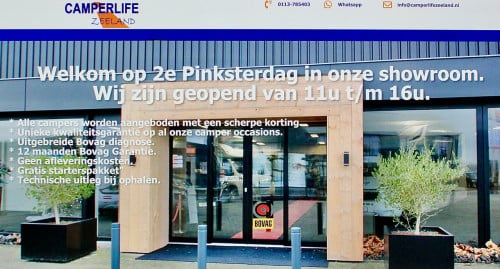 Welkom op 2e Pinksterdag in onze showroom!!!
