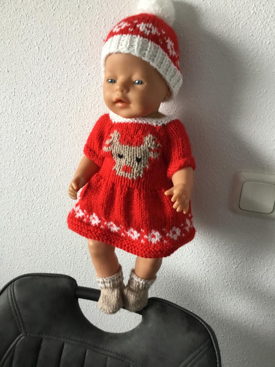Kerstpakjes voor babyborn pop