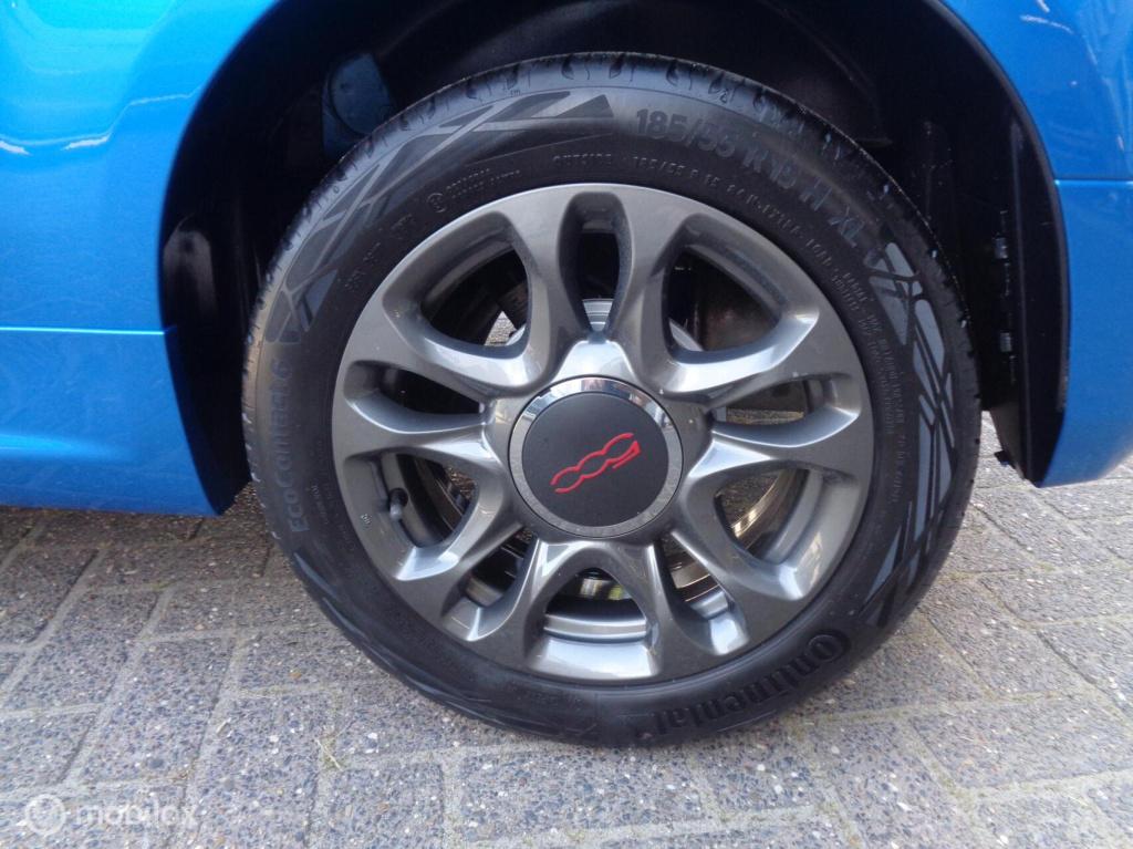 Fiat 500 1.2 sport/groot navi/ecc airco/lm velgen/dig dash/zwarte hemel stu