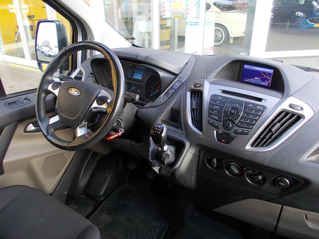 Ford Transit Custom 2.2 tdci dubb.cab., airco, cr.contr., navi.