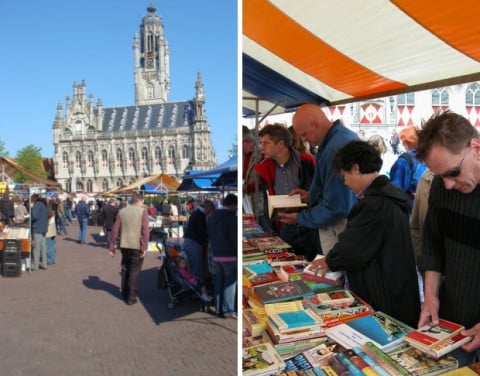 Zaterdag 12 juli Zomerboekenmarkt Middelburg (ook vinyl!)