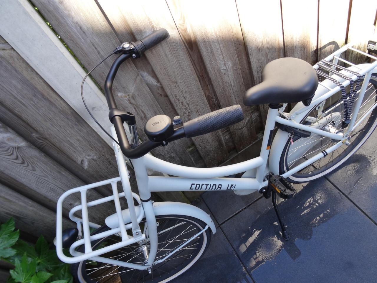 🚲 Cortina U4 Transport Meisjesfiets – 24 inch | Grey Matt